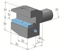 GEREEDSCHAPHOUD. VDI30-B3-30MM