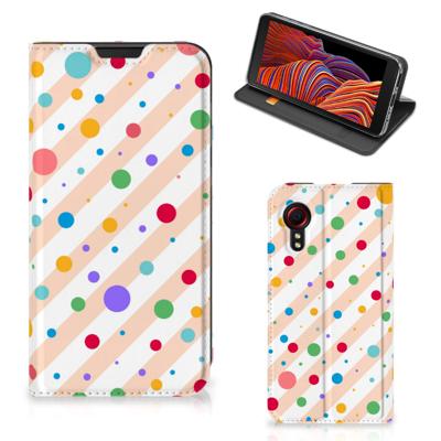 Samsung Galaxy Xcover 5 | Hoesje met Magneet | Dots