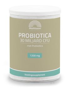 Mattisson HealthStyle Probiotica 30 Miljard CFU 1200mg Poeder