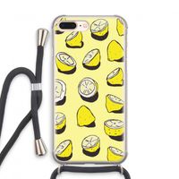 When Life Gives You Lemons...: iPhone 8 Plus Transparant Hoesje met koord