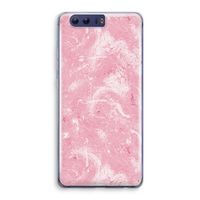 Abstract Painting Pink: Honor 9 Transparant Hoesje