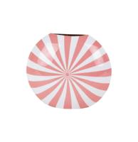 Vaas Candy Swirl Flamingo Roze En Wit
