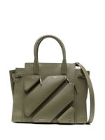 Off-White sac cabas City en cuir - Vert