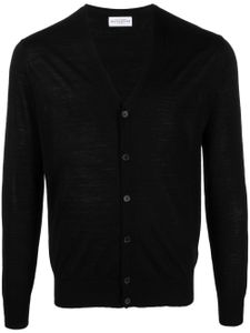 Ballantyne cardigan en laine à col v - Noir