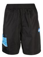 Off-White short de bain Onthego à logo imprimé - Noir