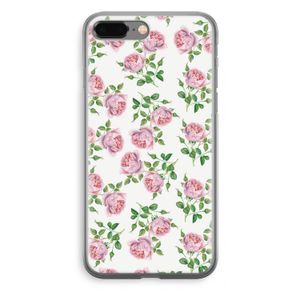 Kleine roosjes: iPhone 8 Plus Transparant Hoesje