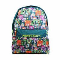 Minecraft jongens rugzak groen 31x13,5x41