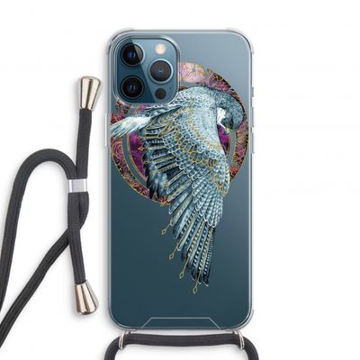 Golden Falcon: iPhone 12 Pro Transparant Hoesje met koord