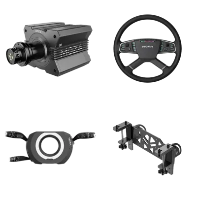 MOZA R12 V2 + TSW Truck Wheel Complete Bundle