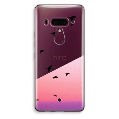 Fly away: HTC U12+ Transparant Hoesje