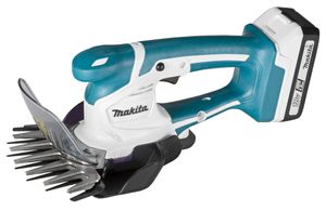 Makita UM603DWY 18 V Grasschaar 1,5 Ah accu (1 st), lader, in doos