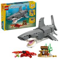 LEGO Creator 3-in-1 woeste haai met schatkist 31381