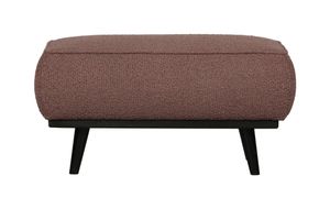 BePureHome Hocker 'Statement' Bouclé, kleur Coffee