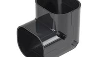 Inaba Denko SC-77-A lange stijgende bocht 90 °C Antraciet Inaba Denko SC-77-A lange stijgende bocht 90 °C Antraciet