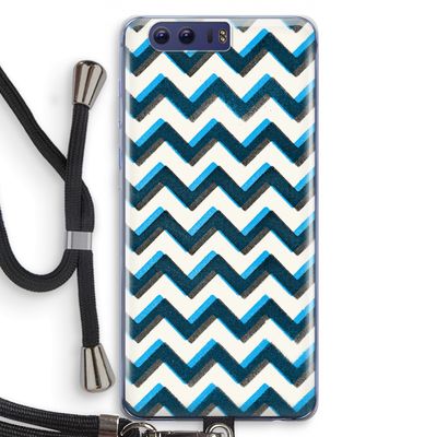 Onderbroken lijn: Honor 9 Transparant Hoesje met koord
