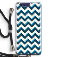 Onderbroken lijn: Honor 9 Transparant Hoesje met koord