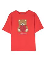 Moschino Kids t-shirt Teddy Bear - Rouge - thumbnail