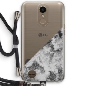 Onweer: LG K10 (2017) Transparant Hoesje met koord
