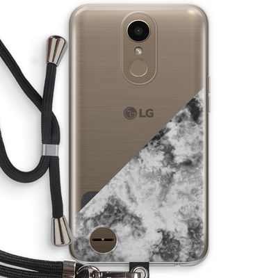 Onweer: LG K10 (2017) Transparant Hoesje met koord