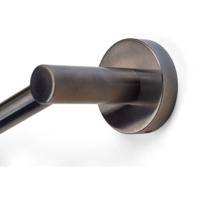 Handdoekhouder Blue Label Vida Facet | Wandmontage | 45 cm | Messing | Rond | Geborsteld nikkel PVD
