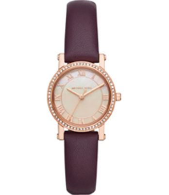 Horlogeband Michael Kors MK2685 Leder Paars 14mm