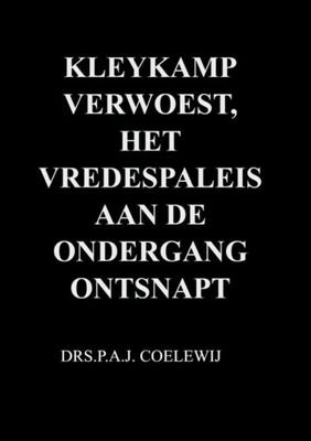 Drs.P.A.J. Coelewij Kleykamp verwoest, het Vredespaleis aan de ondergang ontsnapt Drs.P.A.J. Coelewij Kleykamp verwoest, het Vredespaleis aan de ondergang ontsnapt