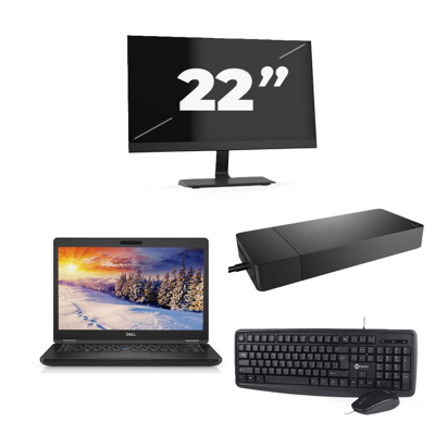 Dell Latitude E5490 - Intel Core i3-8e Generatie - 14 inch - 8GB RAM - 256GB SSD - Windows 11 Home + 1x 22 inch Monitor Dell Latitude E5490 - Intel Core i3-8e Generatie - 14 inch - 8GB RAM - 256GB SSD - Windows 11 Home + 1x 22 inch Monitor