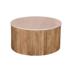 Giga Meubel - Salontafel Marmer Naturel - Set Van 2 - 70cm - Davi