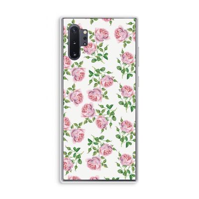 Kleine roosjes: Samsung Galaxy Note 10 Plus Transparant Hoesje