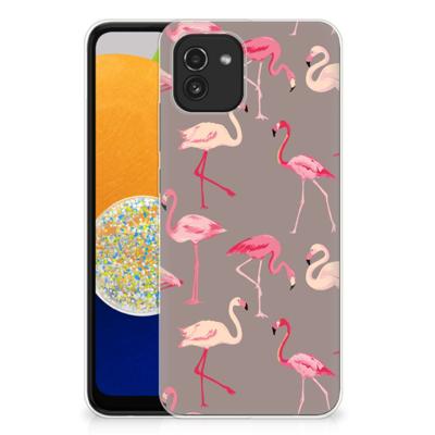 Samsung Galaxy A03 | TPU Hoesje | Flamingo