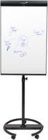 Legamaster magnetische flipchart Universal met ronde voet, ft 105 x 68 cm, gelakt staal - thumbnail