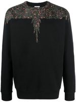 Marcelo Burlon County of Milan sweat à imprimé Animalier Wings - Noir