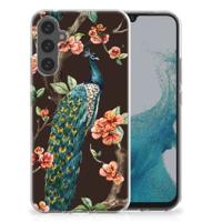 Samsung Galaxy A34 | TPU Hoesje | Pauw met Bloemen