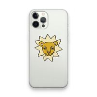 Kleine leeuw: iPhone 12 Pro Max Transparant Hoesje