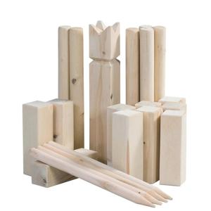 Outdoor Play Kubb Game met draagtas