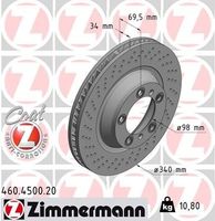 Remschijf Coat Z 460450120