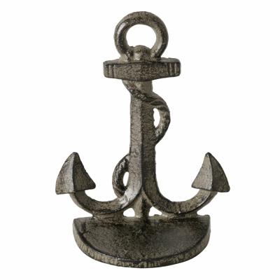 Boltze Deurstopper Anker - 1 kg - grijs - metaal - H18 cm - deurstop - Maritiem Boltze Deurstopper Anker - 1 kg - grijs - metaal - H18 cm - deurstop - Maritiem