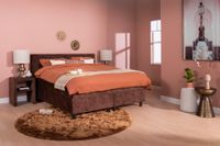 Boxspring Halland | 100x220| donkergrijs | totaalBED | eenpersoons - thumbnail