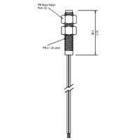 TE Connectivity Sensor 87711-000 Reedcontact 1x NO 100 V/DC, 250 V/AC 1 A 10 W