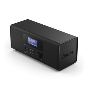 Hama DIR3020 Internetradio DAB+, VHF (FM), Internet WiFi, Internetradio Zwart