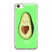 Avocuddle: iPhone 8 Transparant Hoesje