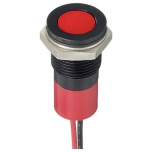 APEM Q14F3CXXR12E LED-signaallamp Rood FLUSH 10 mcd