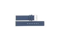Horlogeband Danish Design IV22Q1117 Leder Blauw 20mm