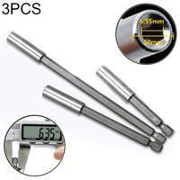 3 in 1 1/4 elektrische Batch hoofd hoog magnetisme drijfstang pistool boor extensie Rod Sleeve snel draaien gezamenlijke lengte: 75/100/150 mm