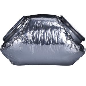 Easy-jack Isolatie Voor Bocht 90º - Ø125mm - Dikte 25mm Op=op
