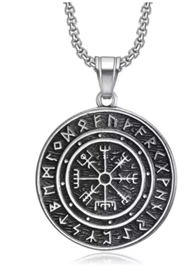 Viking kompas ketting - Sieraden - Spiritueelboek.nl
