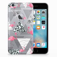 Apple iPhone 6 Plus | 6s Plus TPU Hoesje Flamingo Triangle