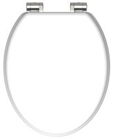 Schutte Houten kern WC-zitting WHITE met softclose | wit
 - 84100 84100 - thumbnail