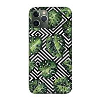 Geometrische jungle: Volledig geprint iPhone 11 Pro Hoesje