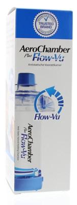 Aerochamber + flow VU mondstuk blauw 1 Stuks